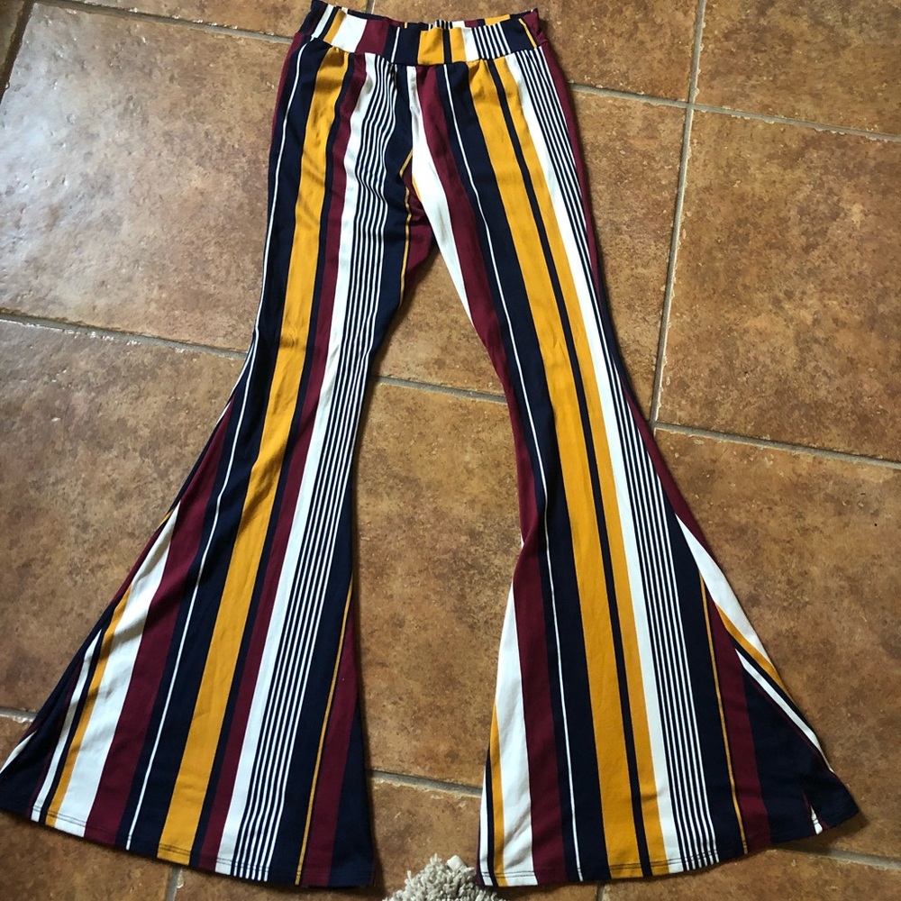 Stripped Bell Bottoms / Flare
